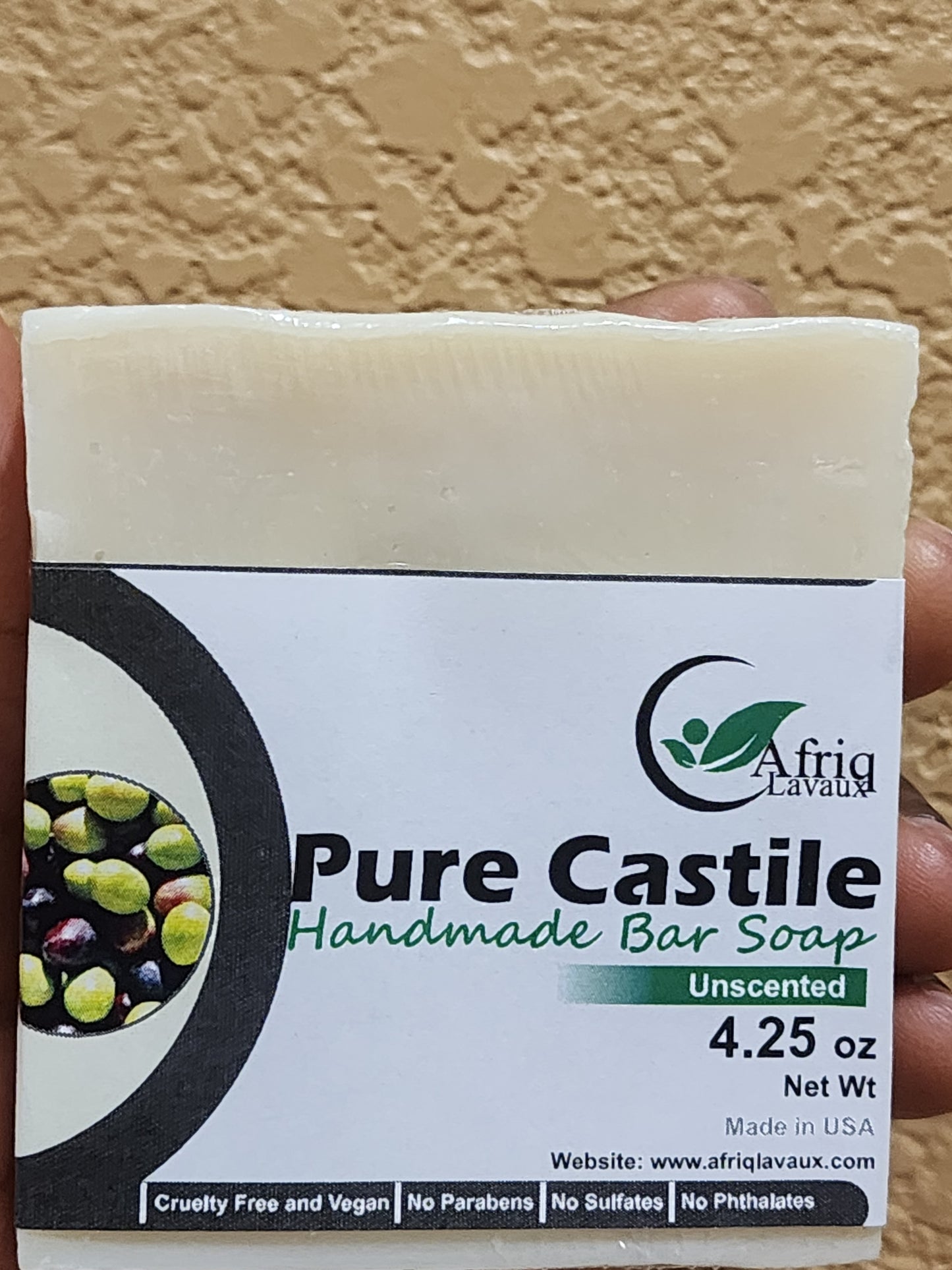 Pure Castile Handmade Bar Soap