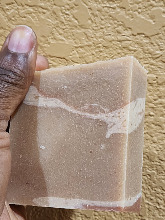 Oatmeal Milk & Honey Handmade Bar Soap.